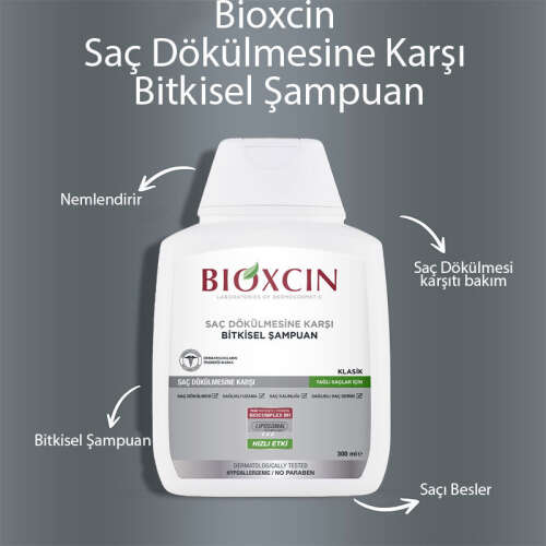 Bioxcin Genesis Saç Dökülmesine Karşı Şampuan 300ml (Yağlı Saçlar) - 4