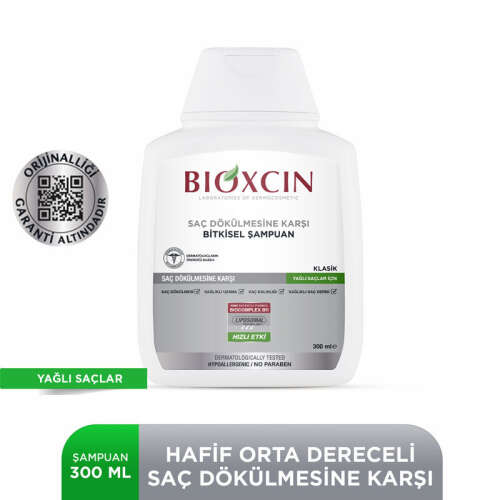 Bioxcin Genesis Saç Dökülmesine Karşı Şampuan 300ml (Yağlı Saçlar) - 6