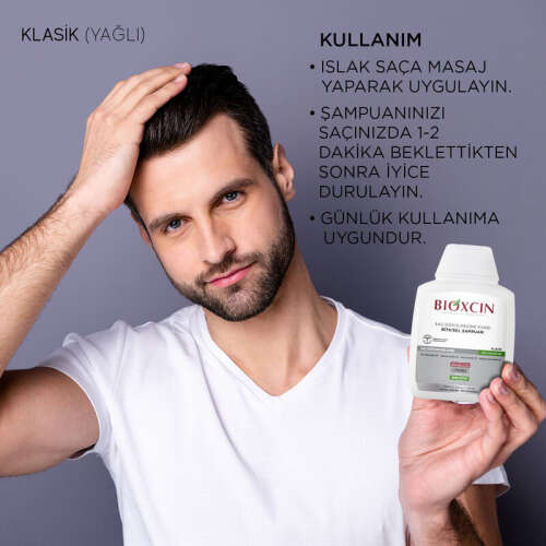 Bioxcin Genesis Saç Dökülmesine Karşı Şampuan 300ml (Yağlı Saçlar) - 7