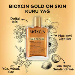 Bioxcin Gold on Skin Kuru Yağ 100 ml - 5