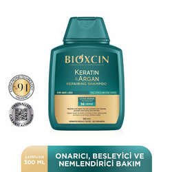 Bioxcin Keratin ve Argan Onarıcı Şampuan 2x300 ml