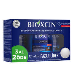 Bioxcin Quantum Şampuan 3al 2öde (Kuru-Normal Saçlar) - 1