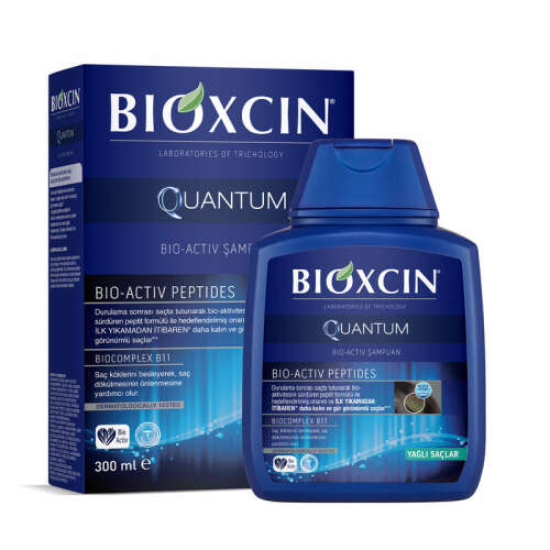 Bioxcin Quantum Yağlı Saçlar İçin Şampuan 300ml - 1