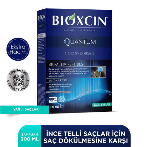 Bioxcin Quantum Yağlı Saçlar İçin Şampuan 300ml - 6