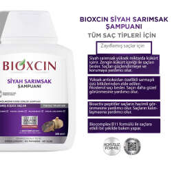 Bioxcin Saç Dökülmesine Karşı Siyah Sarımsak Şampuanı 300 ml | 3 al 2 öde - 4