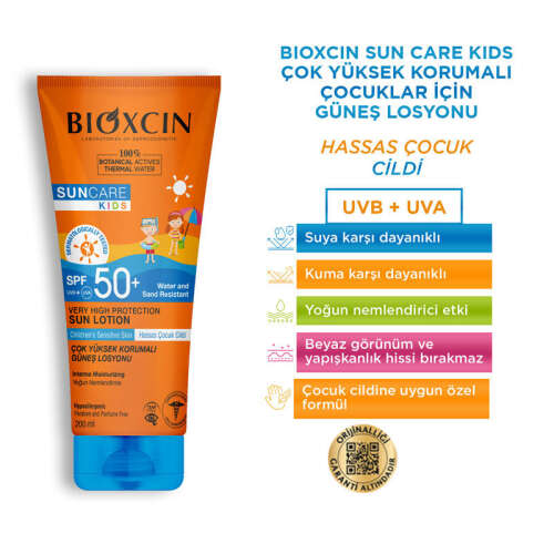 Bioxcin Sun Care Çocuklar için Güneş Losyonu SPF 50+ 200 ml - 3