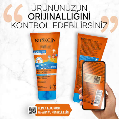 Bioxcin Sun Care Çocuklar için Güneş Losyonu SPF 50+ 200 ml - 8