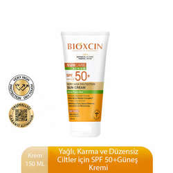 Bioxcin Sun Care Düzensiz Ciltler için Spf 50 Güneş Kremi 150 ml