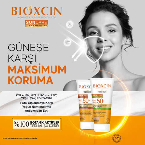 Bioxcin Sun Care Düzensiz Ciltler için Spf 50 Güneş Kremi 150 ml - 8