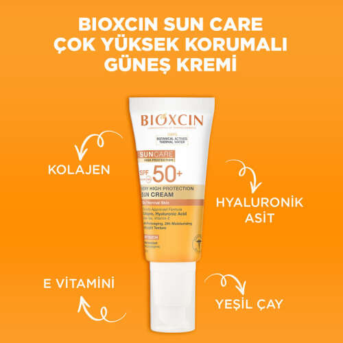 Bioxcin Sun Care Kuru Ciltler için Güneş Kremi SPF 50+ 50 ml - 3