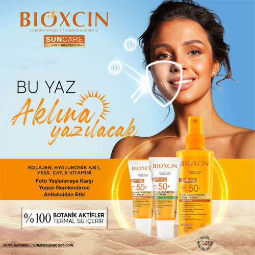 Bioxcin Sun Care Kuru Ciltler için Güneş Kremi SPF 50+ 50 ml - 8