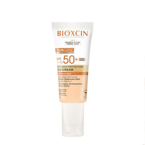 Bioxcin Sun Care Kuru Ciltler için Güneş Kremi SPF 50+ 50 ml - Renkli - 1