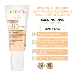 Bioxcin Sun Care Kuru Ciltler için Güneş Kremi SPF 50+ 50 ml - Renkli - 3