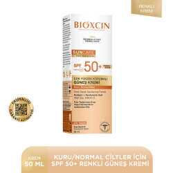 Bioxcin Sun Care Kuru Ciltler için Güneş Kremi SPF 50+ 50 ml - Renkli - 6