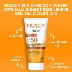 Bioxcin Sun Care Lekeli Ciltler için Güneş Kremi SPF 50+ 150 ml