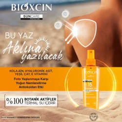 Bioxcin Sun Care Tüm Ciltler için Bronzlaştırıcı Yağ SPF 15 200 ml - 5