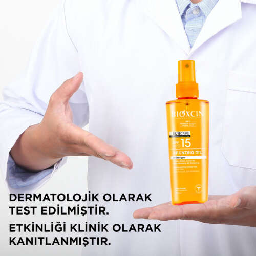 Bioxcin Sun Care Tüm Ciltler için Bronzlaştırıcı Yağ SPF 15 200 ml - 7