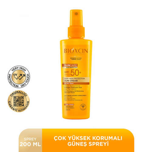 Bioxcin Sun Care Tüm Ciltler için Güneş Spreyi SPF 50+ 200 ml - 2