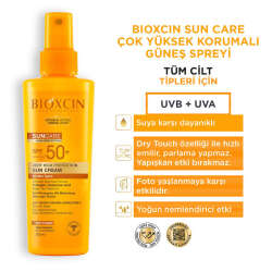 Bioxcin Sun Care Tüm Ciltler için Güneş Spreyi SPF 50+ 200 ml - 4