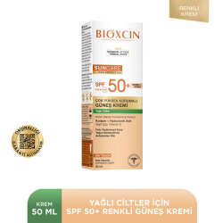 Bioxcin Sun Care Yağlı Ciltler için Güneş Kremi SPF 50+ 50 ml - Renkli - 6