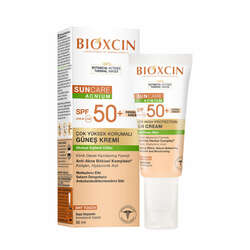 Bioxcin Suncare Acnium Tinted Spf50+ Güneş Kremi 50 ml