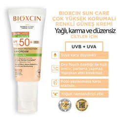 Bioxcin Suncare Acnium Tinted Spf50+ Güneş Kremi 50 ml