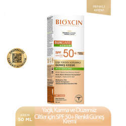 Bioxcin Suncare Acnium Tinted Spf50+ Güneş Kremi 50 ml - 4