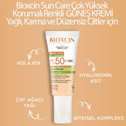 Bioxcin Suncare Acnium Tinted Spf50+ Güneş Kremi 50 ml - 6