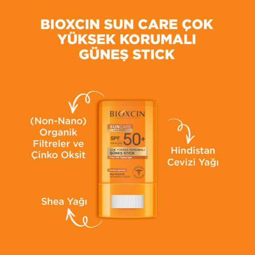 Bioxcin Suncare SPF50+ Güneş Stick 15 gr - 4