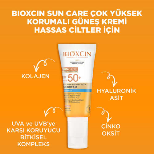 Bioxcin Suncare Spf50+ Hassas Cilt Güneş Kremi 50 ml - 4