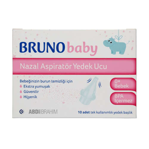 Bruno Baby Nazal Aspiratör Yedek Ucu 10 Adet - 1