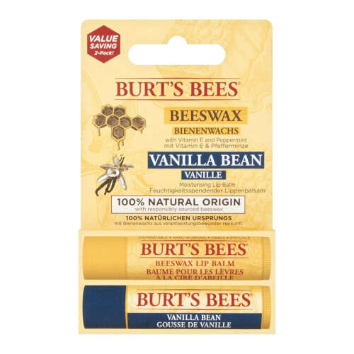 Burts Bees 2li Lip Balm Set 2x4,25 gr - 1