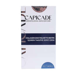 Capicade Collagen Saw Palmetto Biotin İçeren Takviye Edici Gıda 60 Tablet - 2