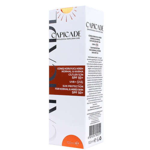 Capicade Güneş Koruyucu Krem Spf50+ 100ml - 2