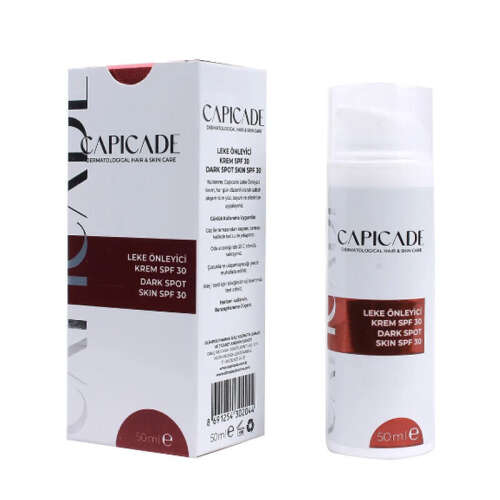 Capicade Leke Karşıtı Krem Spf 30 50 ml - 1