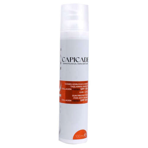 Capicade SPF 50+ Collagen Tinted Güneş Koruyucu Krem 100 ml - 2