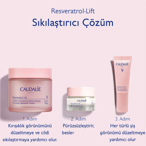 Caudalie Resveratrol-lift Sıkılaştırıcı Çözüm Seti - 3