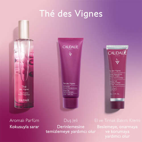 Caudalie The Des Vignes Aromalı Parfüm Seti - 3