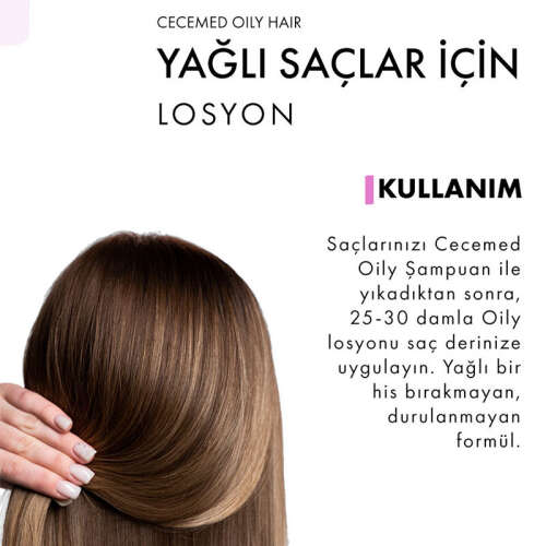 CeceMED Yağlı Saçlar İçin Losyon 75 ml - 5