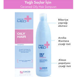 CeceMED Yağlı Saçlar İçin Şampuan 300 ml - 2