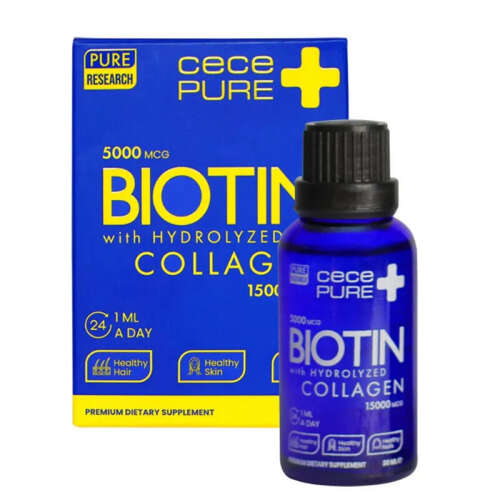 Cecepure Biotin + Sıvı Collagen 30 ml - 1