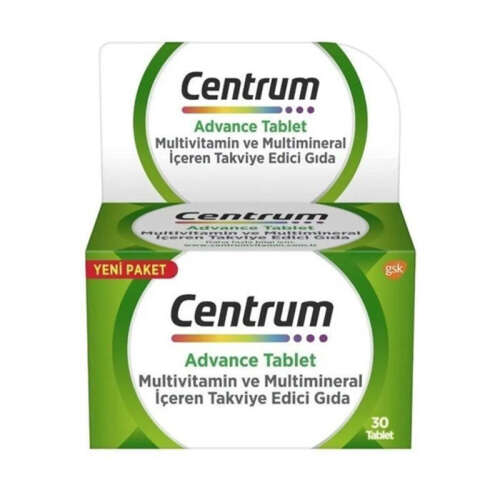 Centrum Advance Multivitamin ve Multimineral 30 Tablet - 1