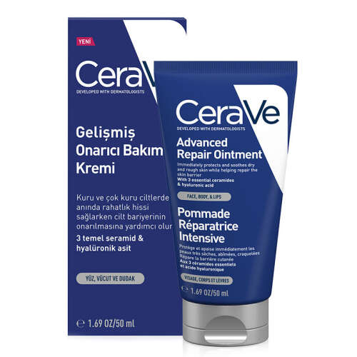 CeraVe Kuru Ciltler İçin Gelişmiş Onarıcı Bakım Kremi 50 ml - 1