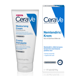 Cerave Nemlendirici Yüz Ve Vücut Kremi - Kuru Ciltler İçin Seramid Ve Hyalüronik Asit İçerikli 177 ml - 2