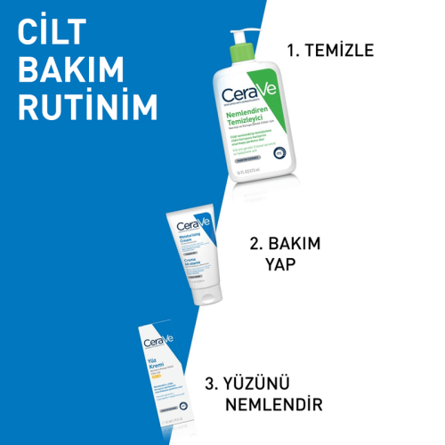 Cerave Nemlendirici Yüz Ve Vücut Kremi - Kuru Ciltler İçin Seramid Ve Hyalüronik Asit İçerikli 177 ml - 8