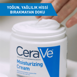 CeraVe Nemlendirici Yüz Ve Vücut Kremi - Kuru Ciltler İçin Seramid Ve Hyalüronik Asit İçerikli 340 gr - 2