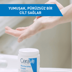 CeraVe Nemlendirici Yüz Ve Vücut Kremi - Kuru Ciltler İçin Seramid Ve Hyalüronik Asit İçerikli 340 gr - 3