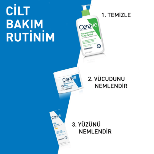 CeraVe Nemlendirici Yüz Ve Vücut Kremi - Kuru Ciltler İçin Seramid Ve Hyalüronik Asit İçerikli 340 gr - 7