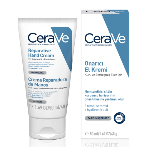 CeraVe Onarıcı El Kremi 50 ml - 1