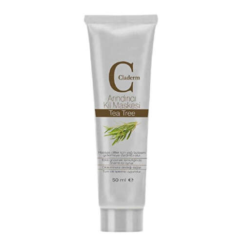 Claderm Çay Ağacı İçerikli Kil Maskesi 50 ml - 1